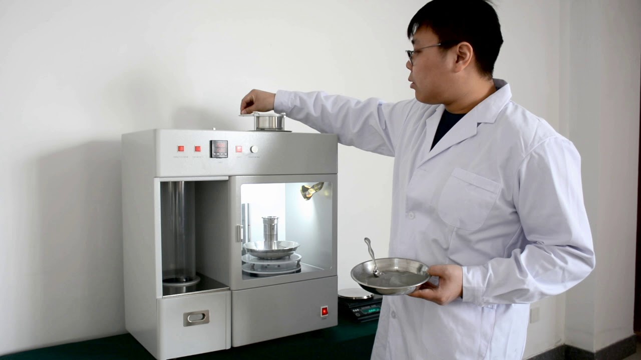 PowderPro M1 Powder Physical Characteristics Tester Operation Video