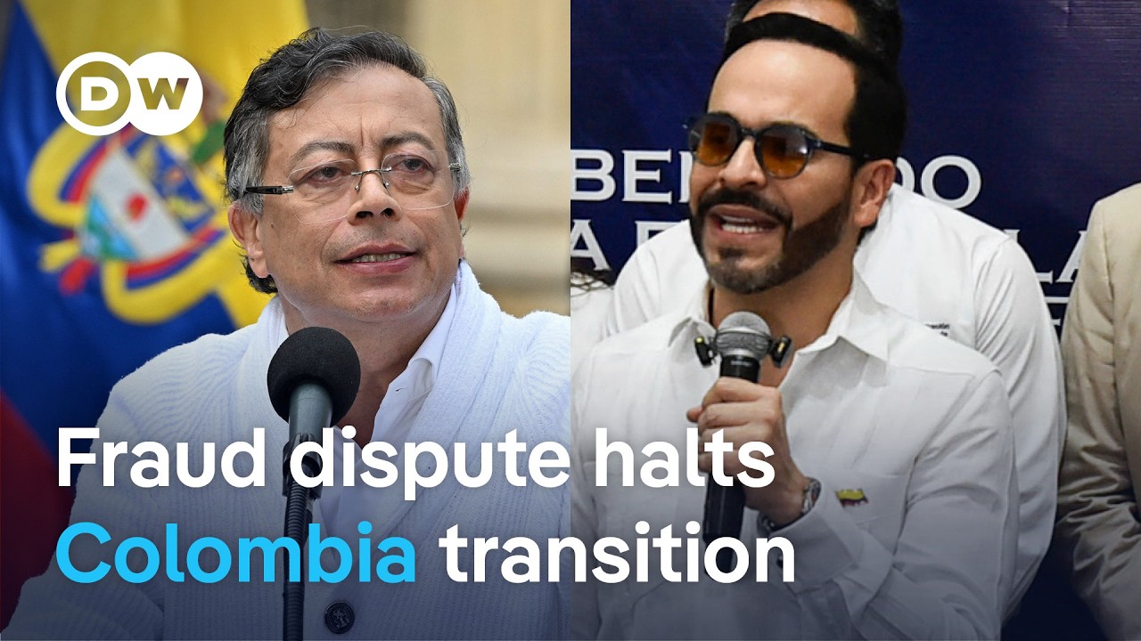 Colombia transition process paused as election row escalates | DW News