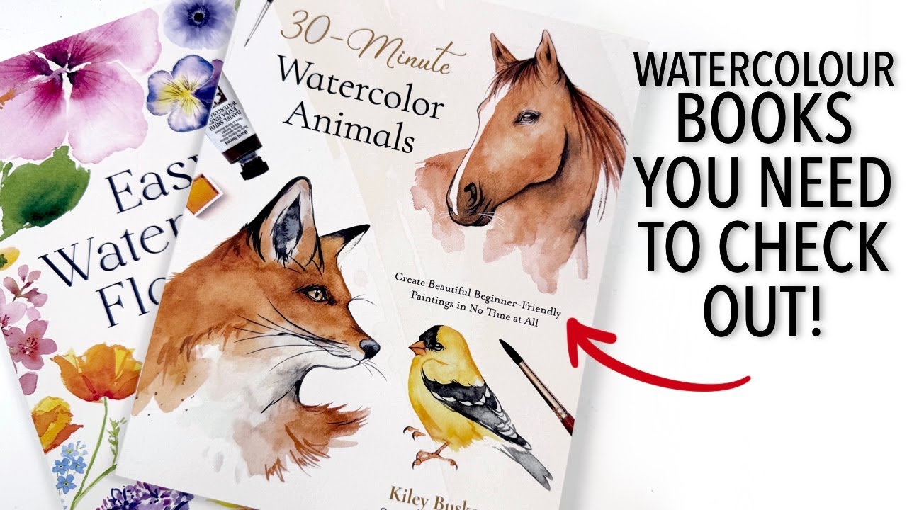 Watercolour Books I LOVE!!!