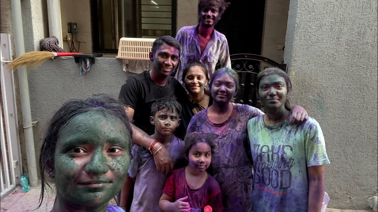 Happy Holi bayut maza Aaya Aaj ||4-3-2026|| #viral #vlog #ahmedabad #holi 