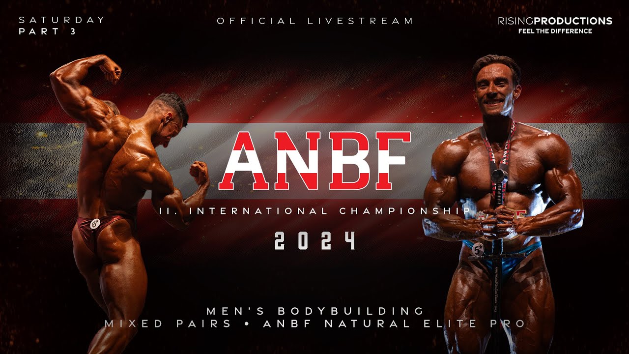 🇦🇹 ANBF 2024 | Natural Elite Pro | Men's Bodybuilding | Mixed Pairs