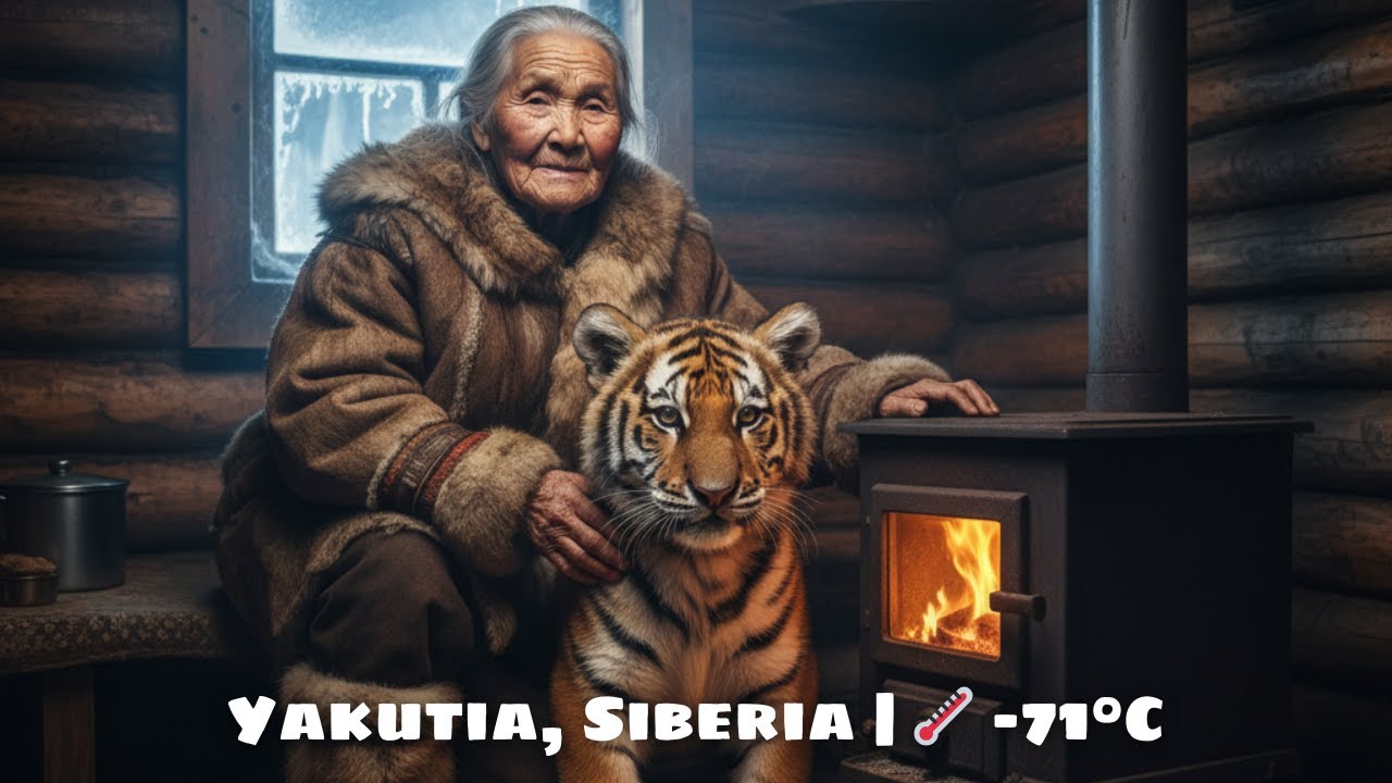 She Saved a Freezing Tiger Cub in -71°C Yakutia Survival… What Appeared at Her Door Shocked Everyone