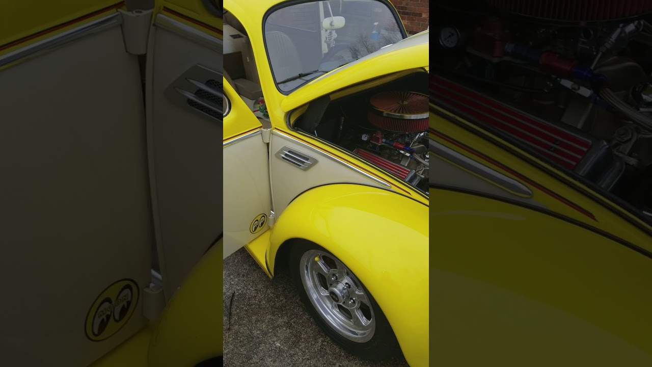1964 V8 VW Beetle....finally an outside video!