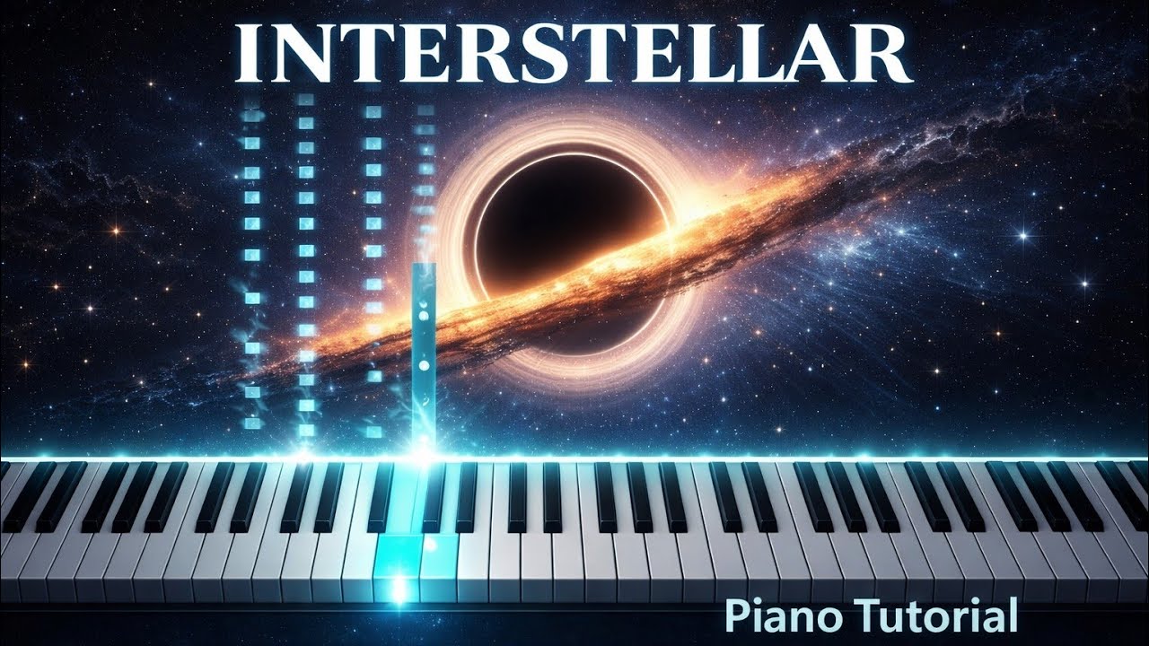 Interstellar Theme – Easy Piano Tutorial for Beginners