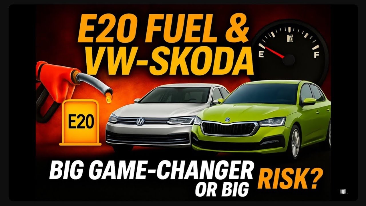 VW-Skoda Official Insight on E20 Fuel : Big Game-Changer or Risk?  My Opinion
