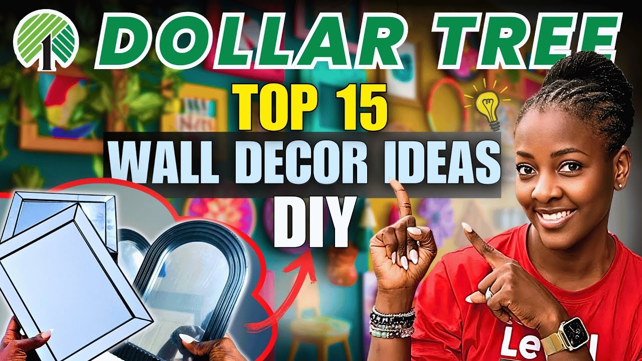 TOP 15 DIYs TO TRY IN 2025 | Dollar Tree Mirror Wall Decor DIY Hacks to try this New Year!