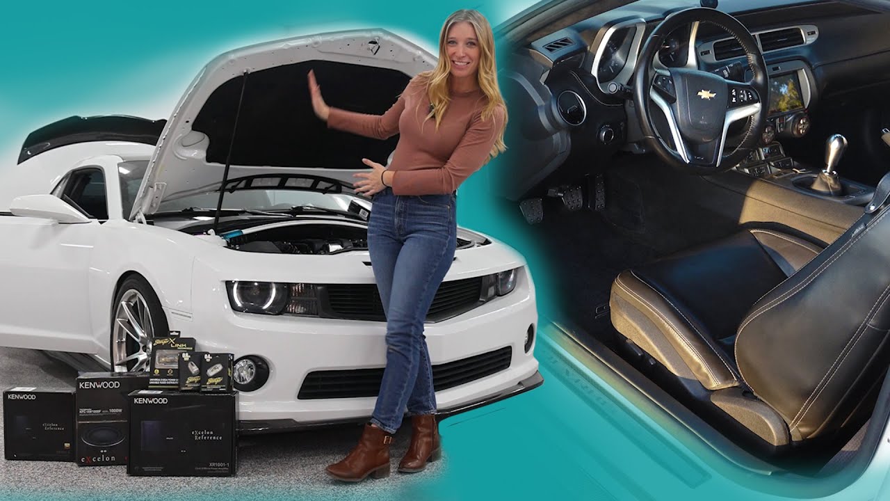 Преображение салона моего Camaro с помощью индивидуальных улучшений