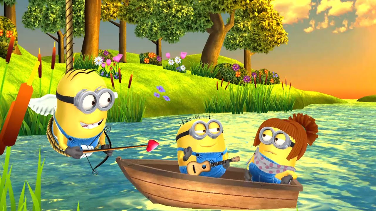 Despicable Me:Minion Rush Jerry Minion Cupid Minion and Lucy Minion Lunar New Year | #minions | FHD