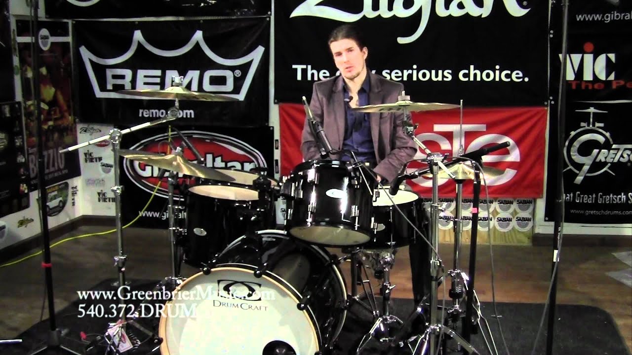Drumcraft Series 6 Drum Solo w/ Stephen Whitesides of Greenbrier Music