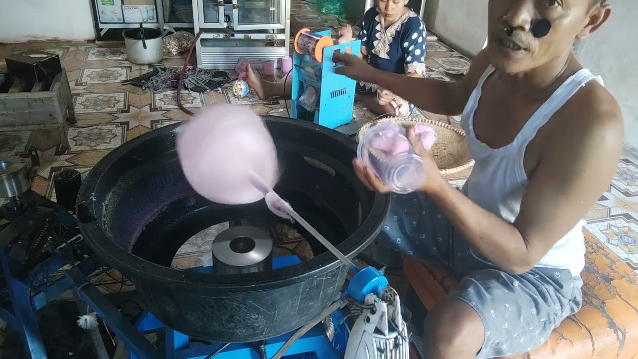 Trik!! produksi arumanis cup dengan cepat#mesin #arumanis #cup