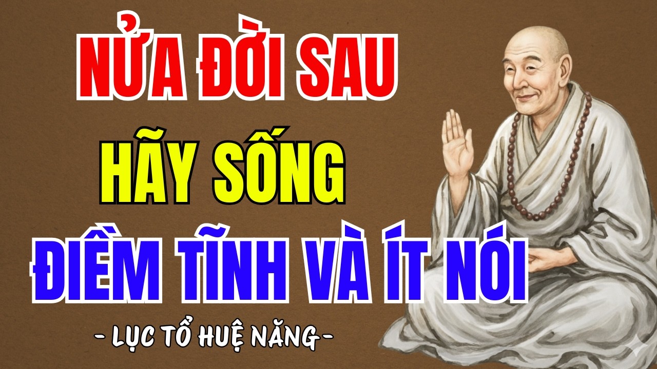 LỤC TỔ HUỆ NĂNG : Nửa đời sau học cách sống điềm tĩnh và ít nói, nên nghe 1 lần | PTLTHL