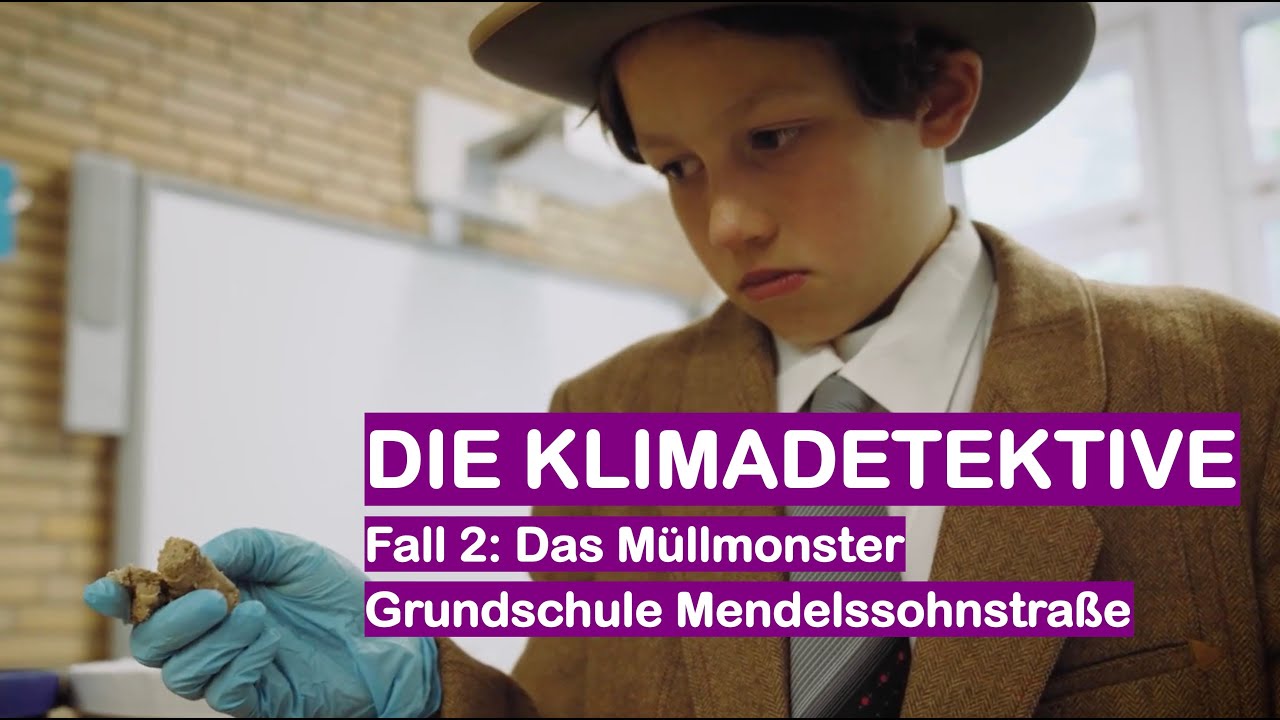 Klimadetektive jagen Müllmonster!  (an der Grundschule Mendelssohnstrasse)