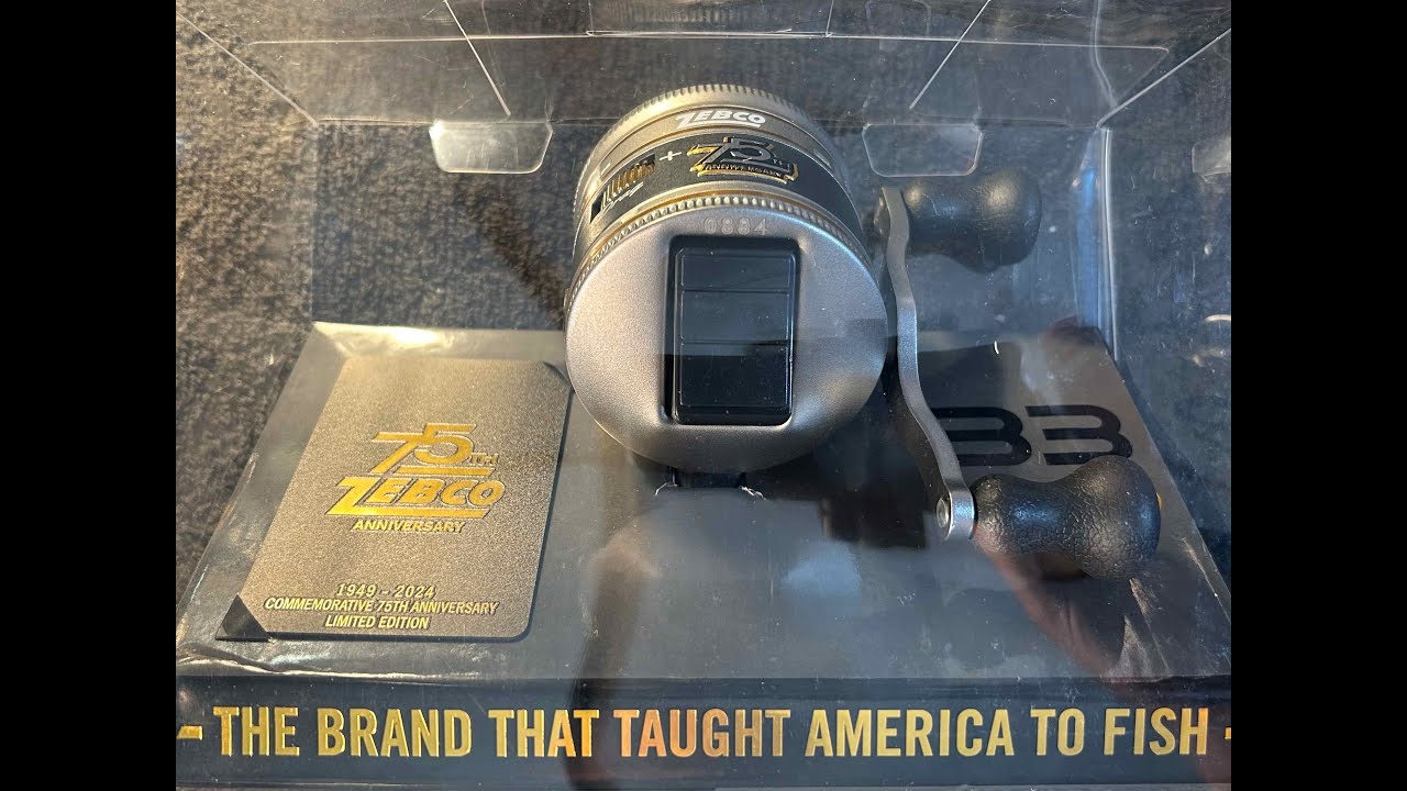 (Read comments on bearings) Zebco 33 75th Anniversary -- Service and Hot Rod -- Young Martin's Reels