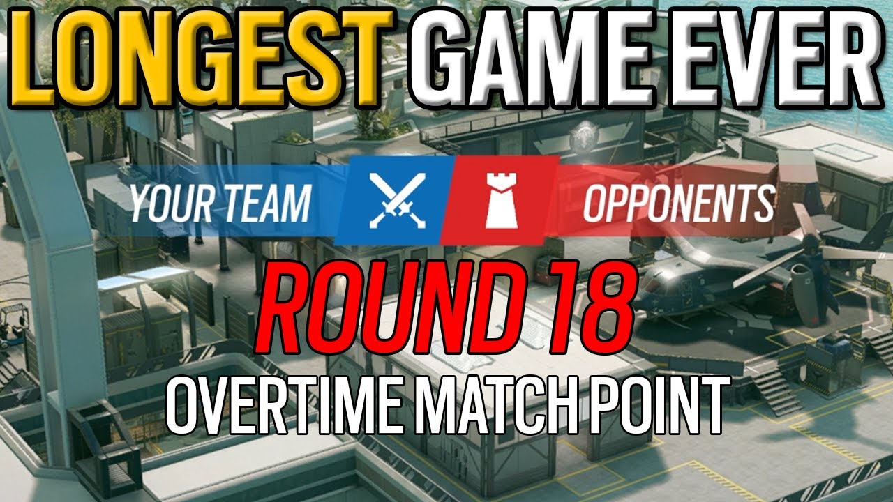 The LONGEST Ranked Game EVER
