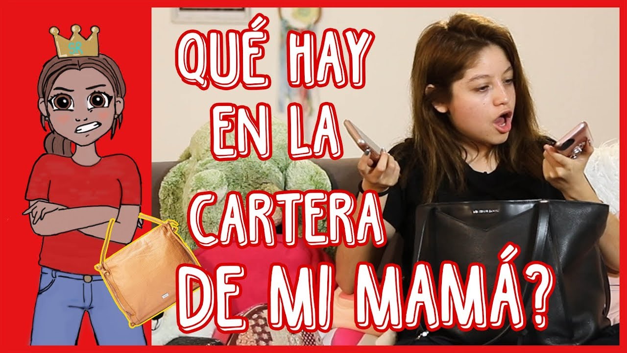 Karol Sevilla | Qué hay en la cartera de mi mamá? | #QueHayEnLaCarteraDeMiMama