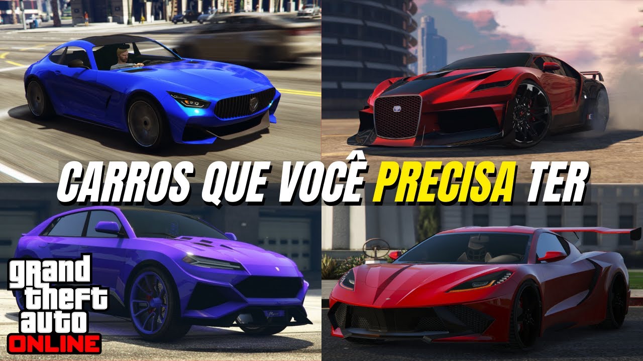MELHORES CARROS DO GTA 5 ONLINE (2021) -Todas categorias