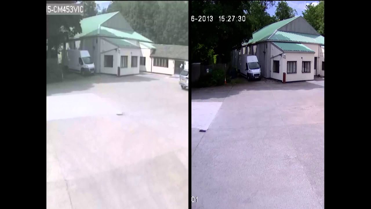 Сравнение качества изображения с камер HD SDI и D1