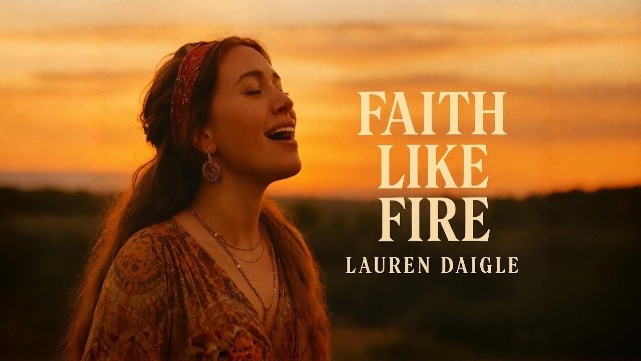  Lauren Daigle~Faith Like Fire 🔥 | Powerful Worship Anthem 2026🙏✝️