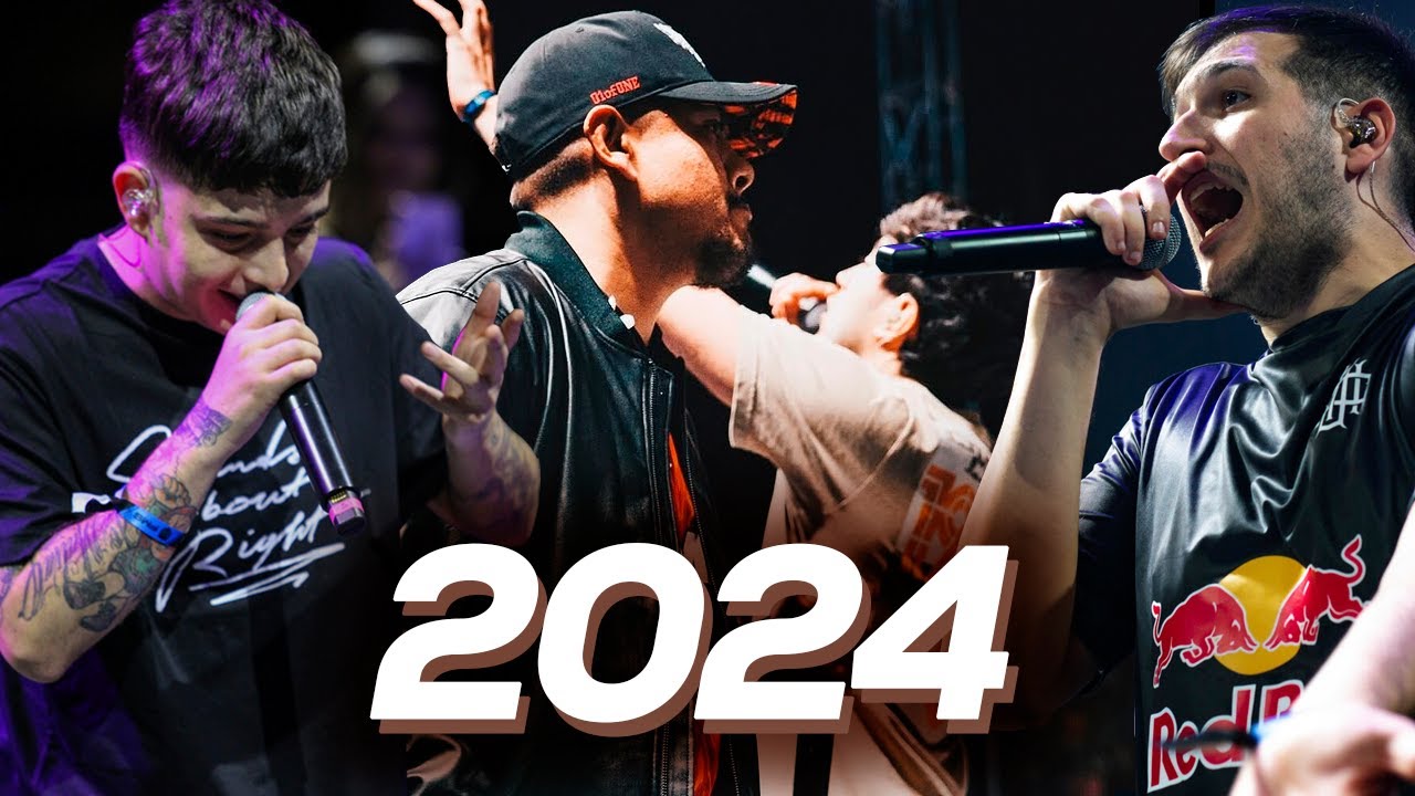 1 HORA CON LAS MEJORES RIMAS DEL AÑO 2024 | Batallas De Gallos (Freestyle Rap)