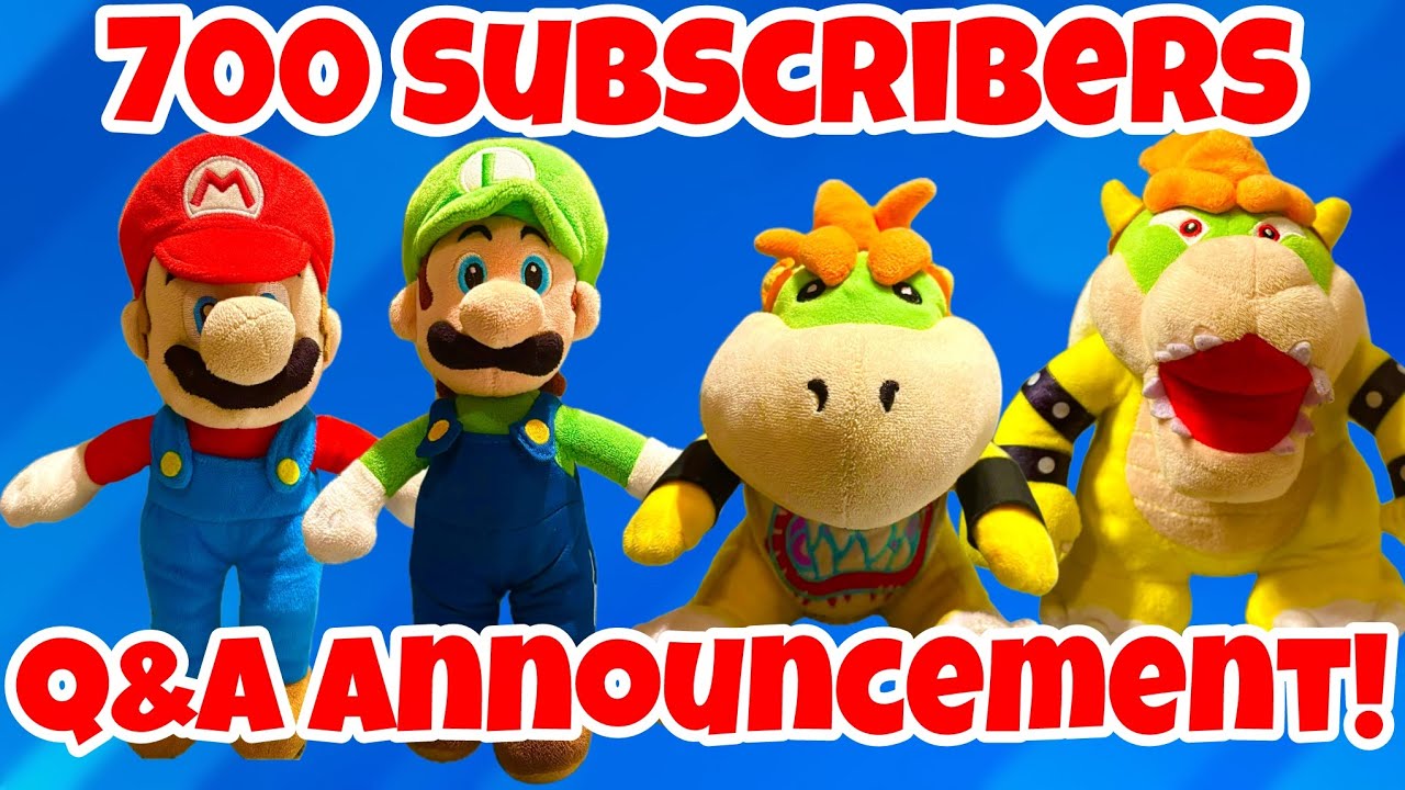 Happy Mario Bros 700 Subscribers Special Announcement!