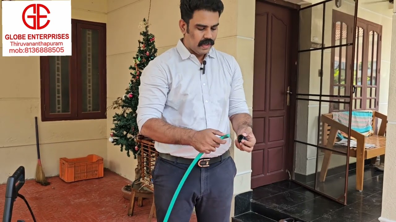 TOYO T110 Plus Pressure washer Unboxing and usage Vedio