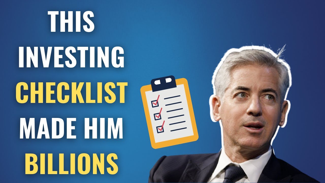 Billionaire Investor Bill Ackman's  Secret 5-Step Investing Checklist