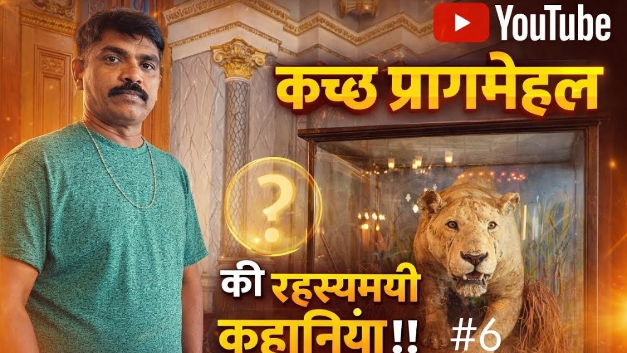 कच्छ का शाही प्राग महल | Bhuj Vlog 🏰✨