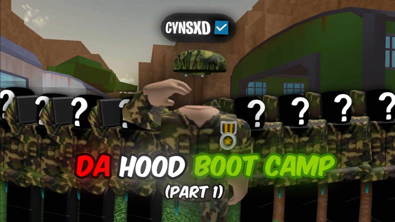 I Hosted a Da Hood Boot Camp! (PART 1)