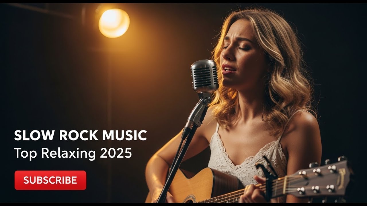 🎧 Slow Rock Relaxing Healing Mix – Music That Makes You Stay & Subscribe