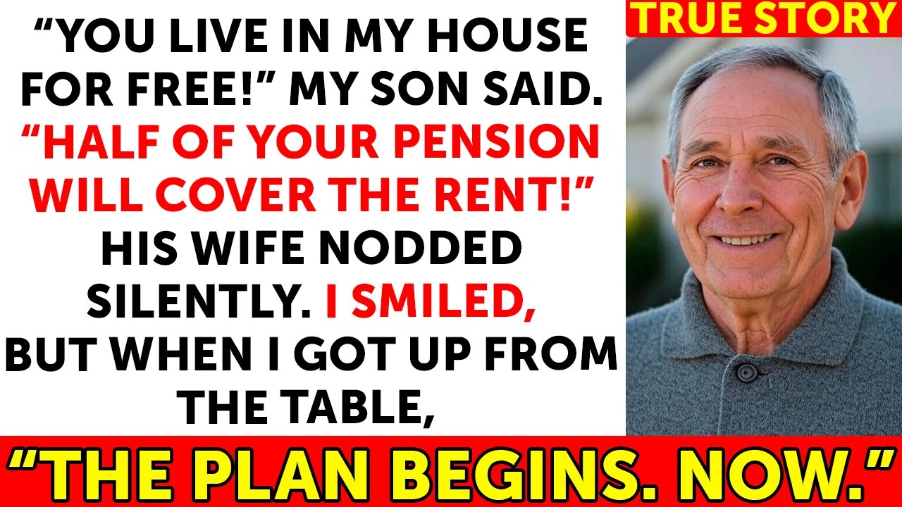 “You'll Give Me Half Of Your Pension!” Said My Son. But When I Got Up From The Table...