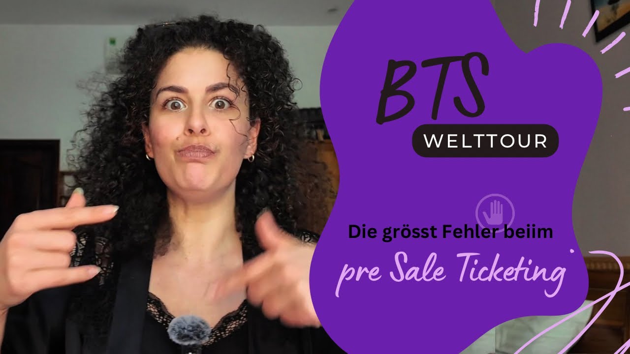 Dieser Presale-Fehler kostet dich deine BTS-Tickets! 😱