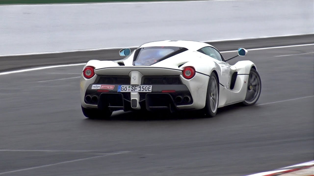 $3.0 Million Ferrari LaFerrari DRIFTING on TRACK!