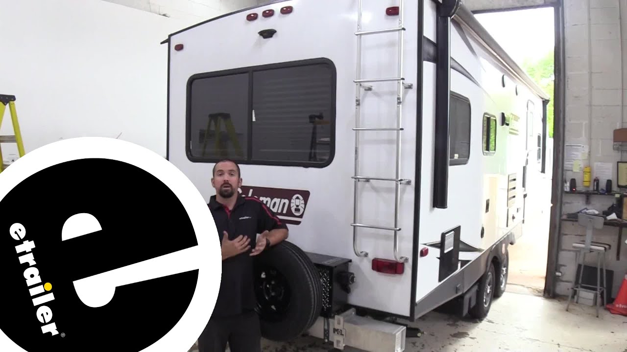 Installation: Surco Exterior RV Ladder on a 2020 Dutchmen Coleman Lantern LT Travel Trailer