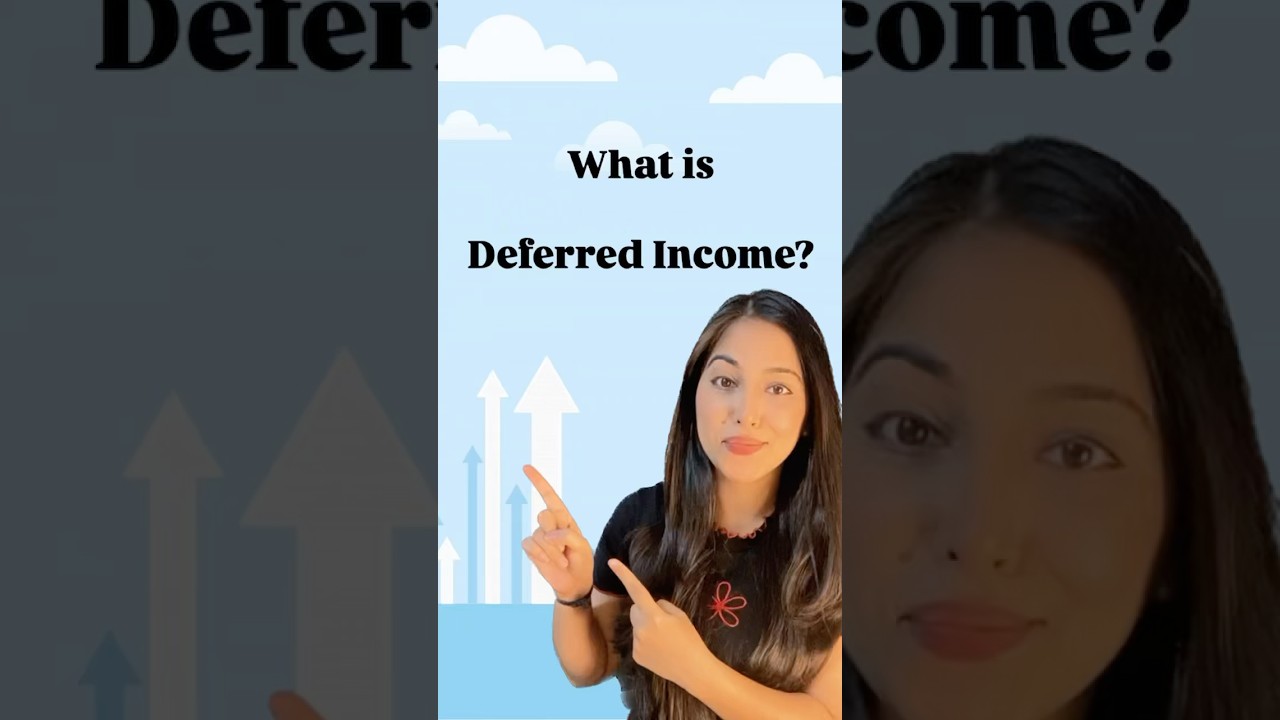 What is Deferred Income? #deferred #income #money #finance #monica #accountant #follow #commerce