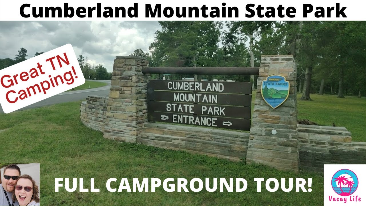 Cumberland Mountain State Park Tennessee & Campground Full Tour Crossville TN.