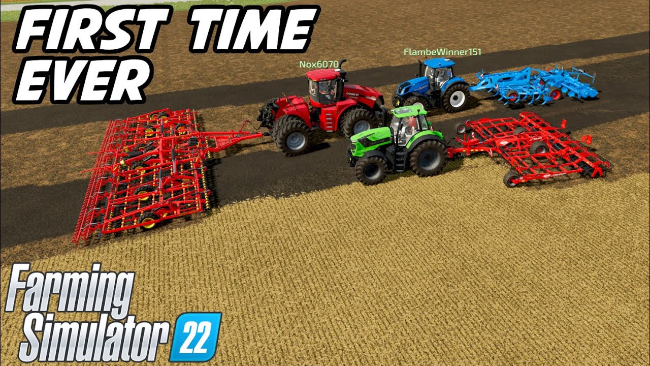 I Joined A Random Console Server And Messed Up | Farming Simulator 22