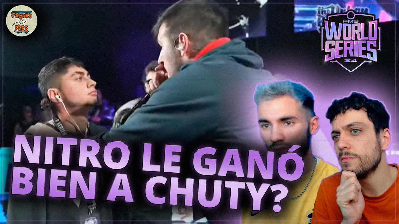 &iquest;NITRO LE GAN&Oacute; BIEN A CHUTY? 🤔🤔 - FMS WORLD SERIES J1