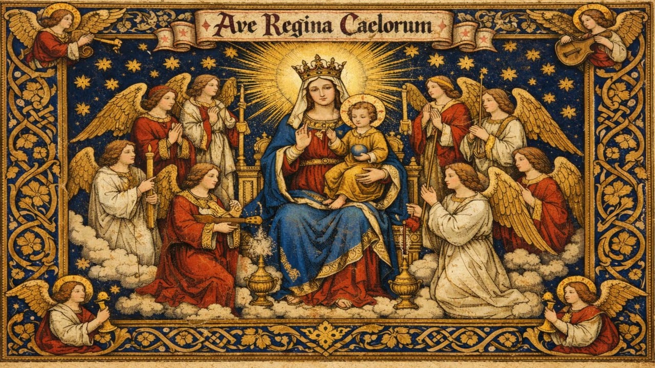 Ave Regina Caelorum – Gregorian Chant | Marian Antiphon | Sacred Plainchant