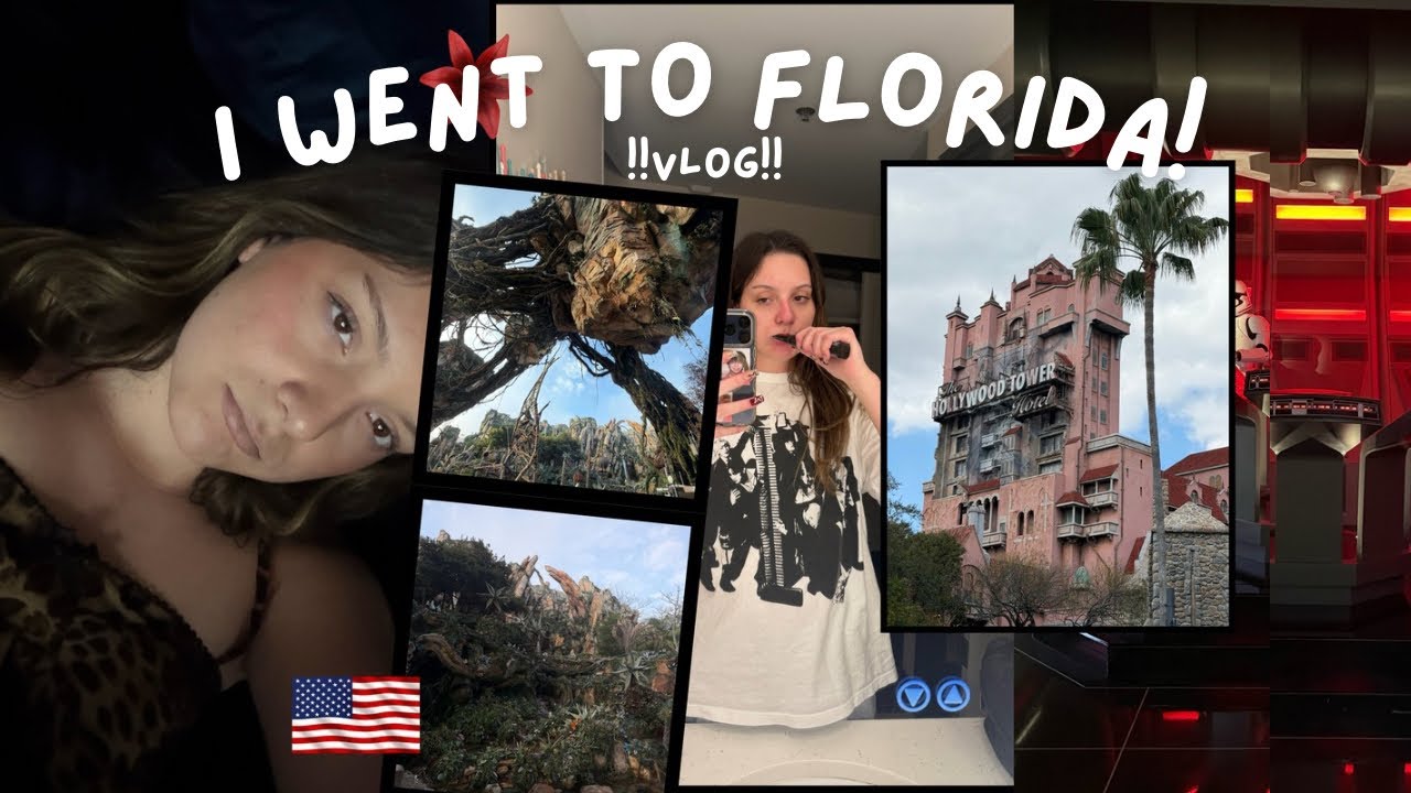 I WENT TO FLORIDA! // disney world, universal studios, haul, mukbangs!