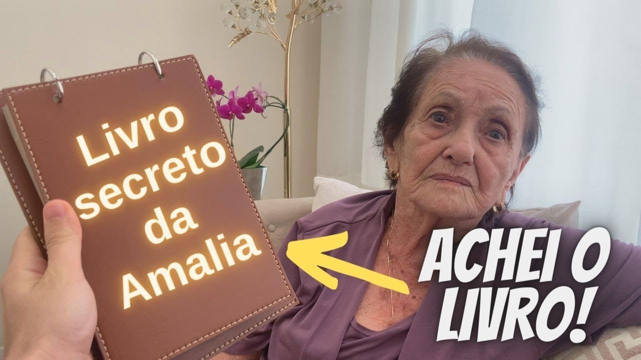 LIVRO SECRETO DA VÓ, DESCOBRIMOS A IDADE DELA!