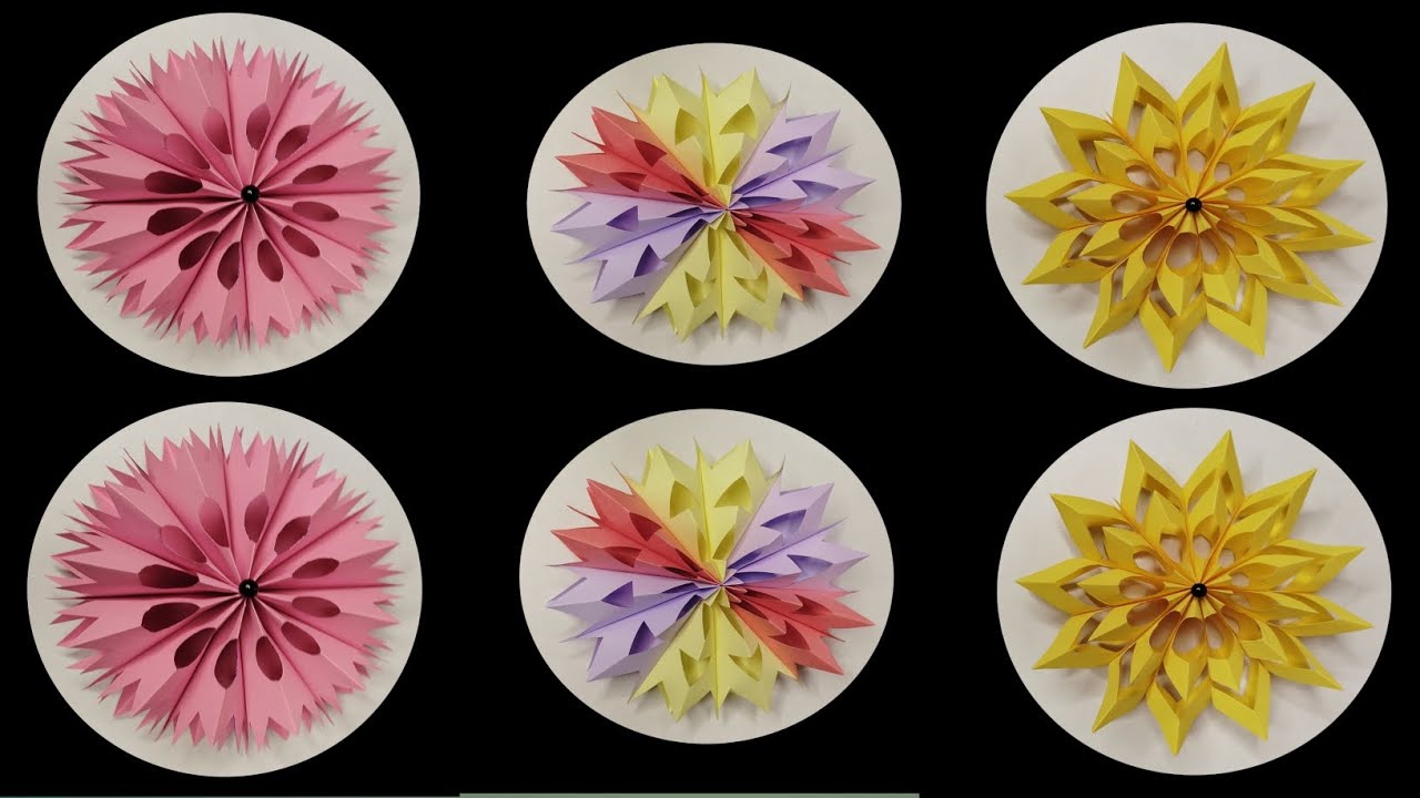 3 Beautiful And Snowflake❄ For Christmas Craft ideas #trending christmas #diy #vairalvideo 