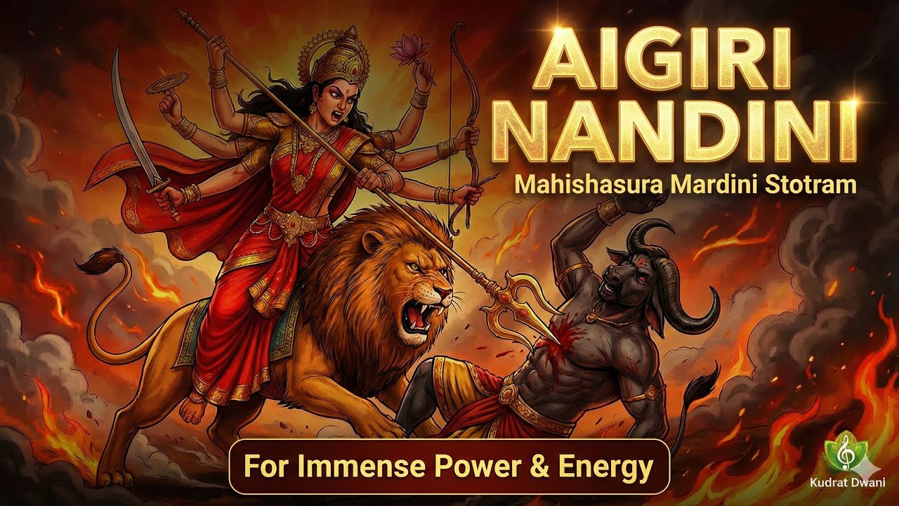 Aigiri Nandini | Mahishasura Mardini Stotram | Most Powerful Durga Stotram