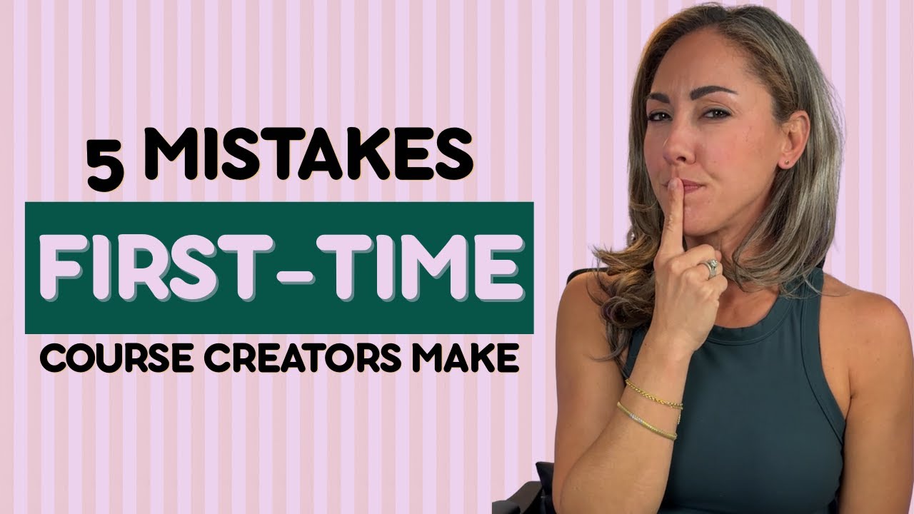 The 5 Biggest Mistakes I Made When Building My First Online Course (& How To Avoid Them!)