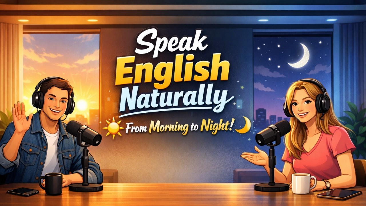 English Podcast for Easy English Conversation | Speak About Your Daily Routine Naturally