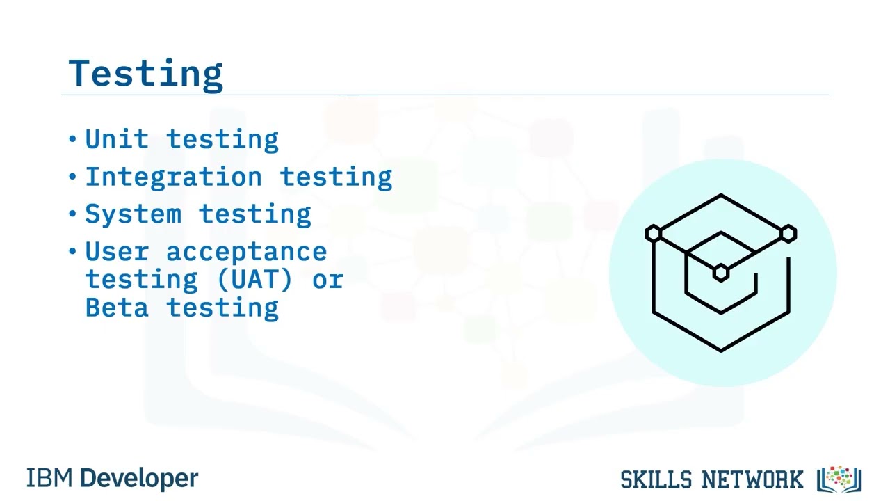 Building Quality Software - the software development lifecycle