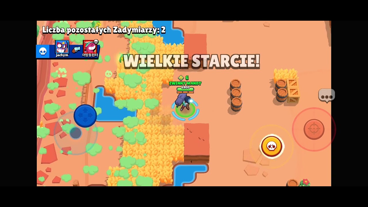Gramy sam w brawl stars starcie solo nr5 