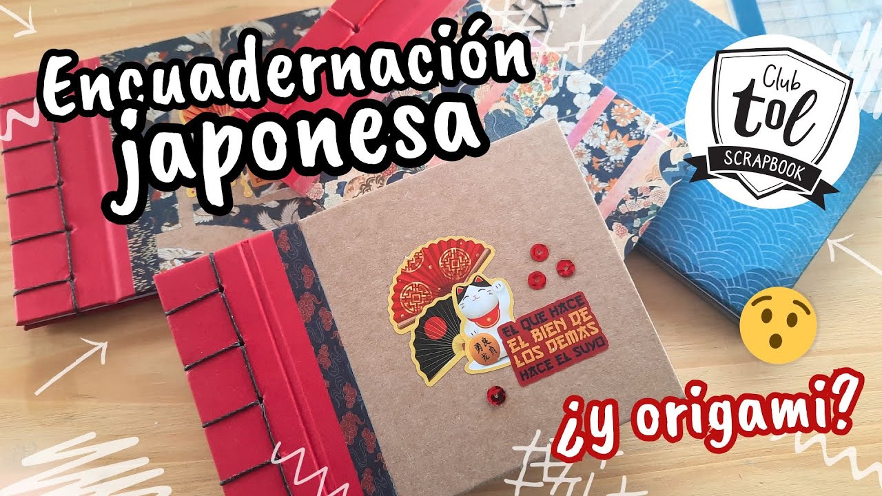 ENCUADERNACIÓN JAPONESA desde 0 | TUTORIAL CLUB TOL SEPT