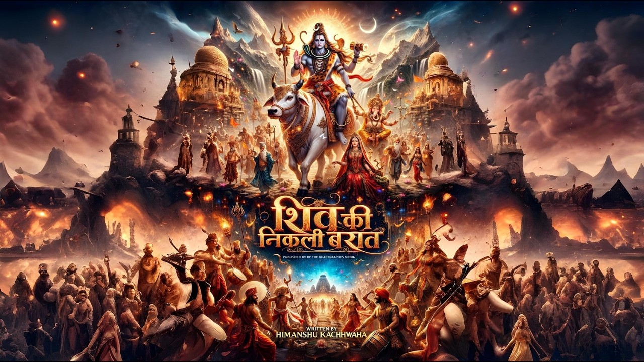 Shiv Ki Nikli Barat 🕉️ | Mahashivratri Special Song | The Blackgraphics Media | Himanshu Kachhwaha