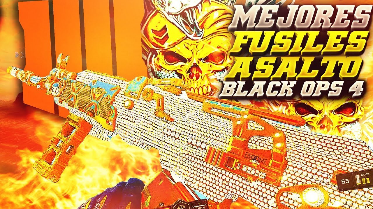 Las MEJORES ARMAS (FUSILES DE ASALTO) de Call of Duty: Black Ops 4