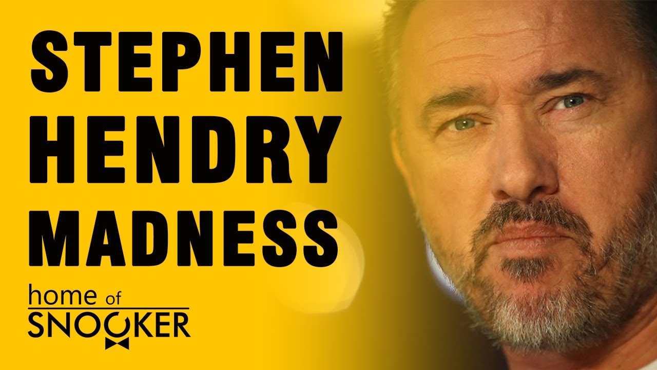 10 Minutes of Stephen Hendry Snooker MADNESS!